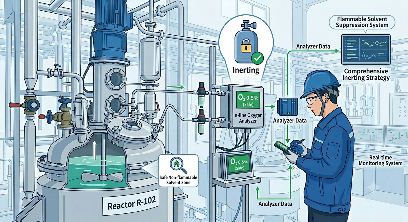 Online Oxygen Analysis Solutions for Fine Chemical Centrifuges and Reactors Online Oxygen Analysis Solutions for Fine Chemical Centrifuges and Reactors