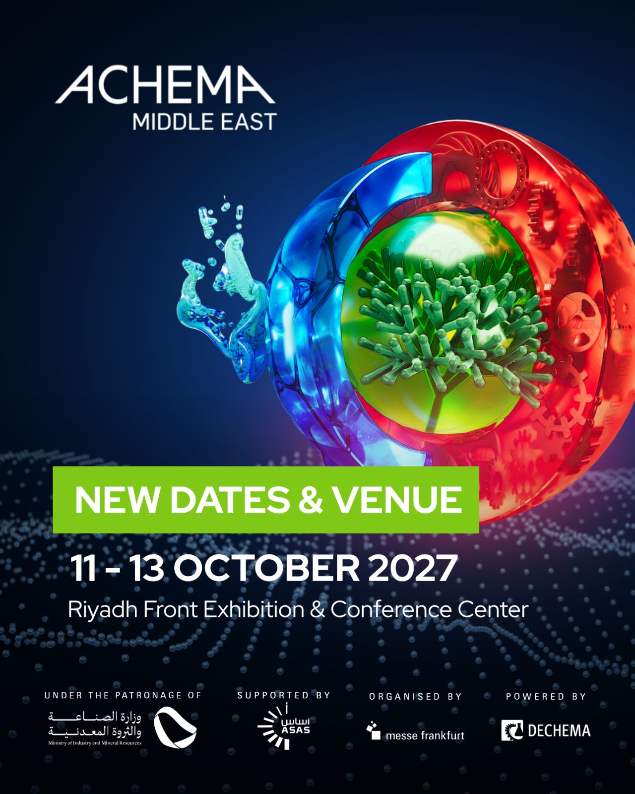 Join Us at ACHEMA Middle East in October 2027